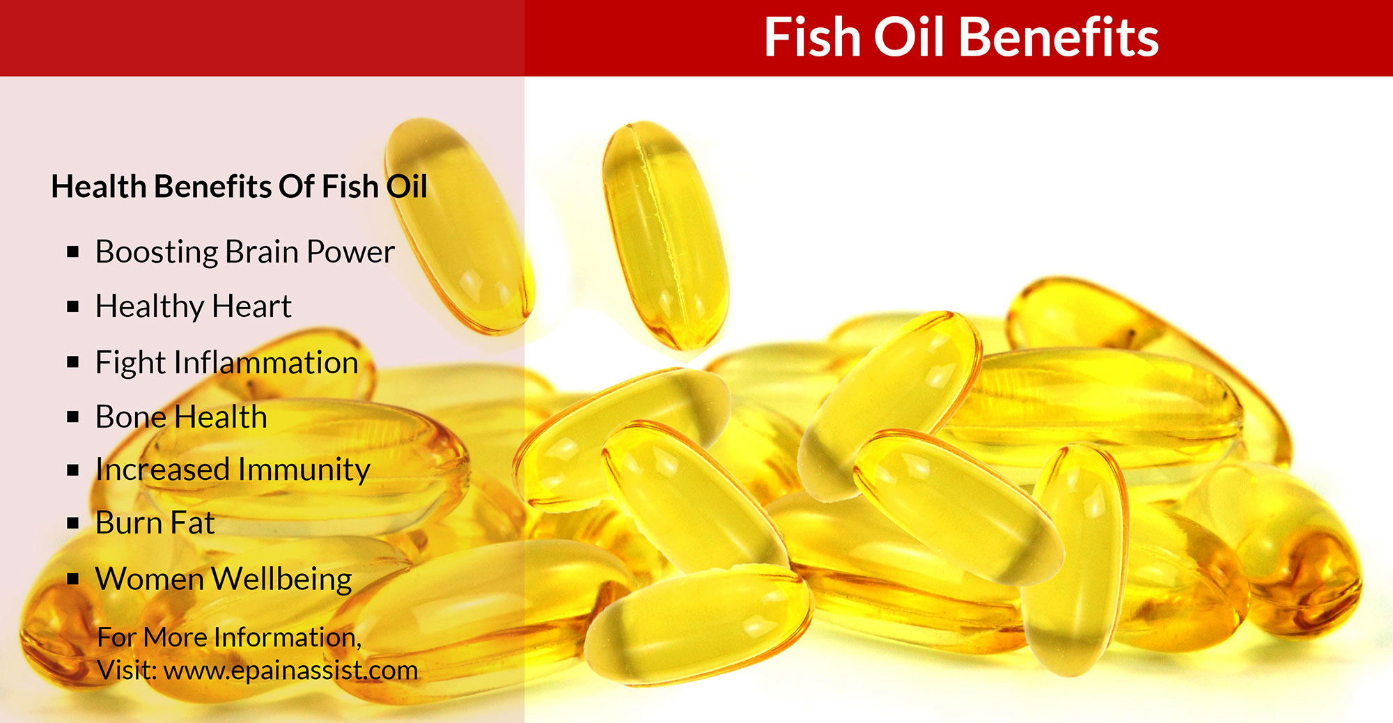 Fish Oil Benefits|Boosts Brain Power|Healthy Heart|Fights Inflammation ...