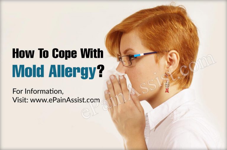How To Cope With Mold Allergy?