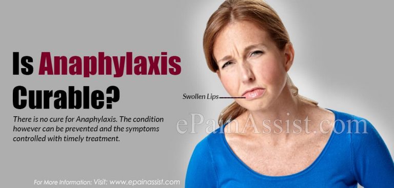 Is Anaphylaxis Curable?