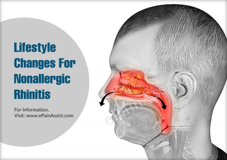 Lifestyle Changes For Nonallergic Rhinitis