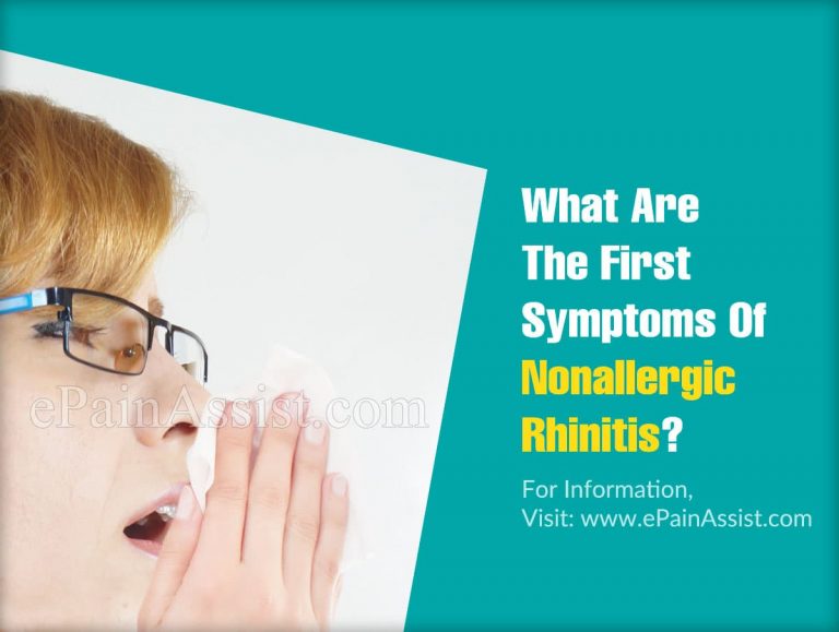 What Are The First Symptoms Of Nonallergic Rhinitis & How Do You Test for It?