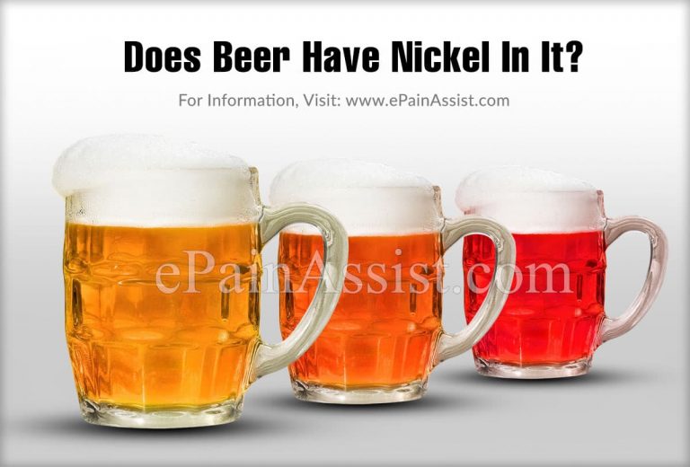 Does Beer Have Nickel In It & Are Peas High In Nickel?