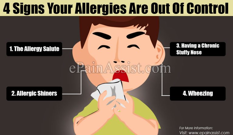 4 Signs Your Allergies Are Out Of Control