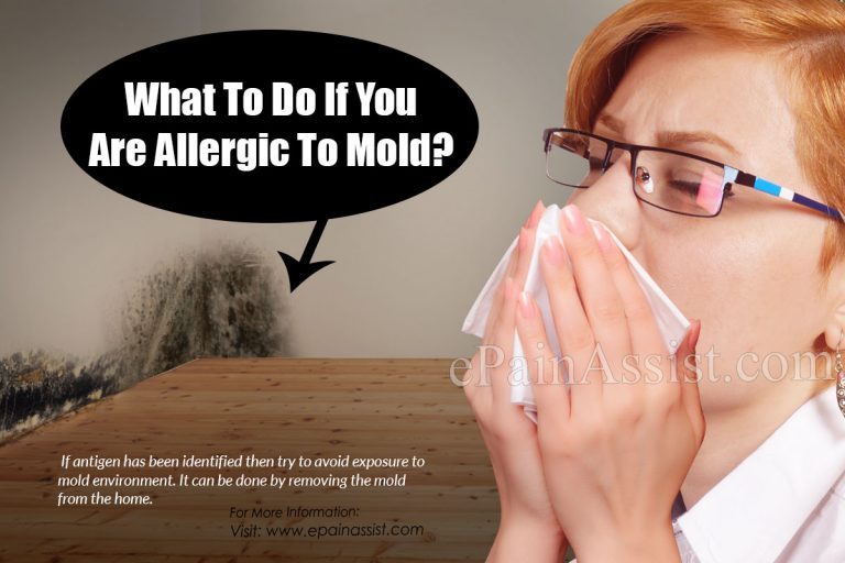 What To Do If You Are Allergic To Mold?