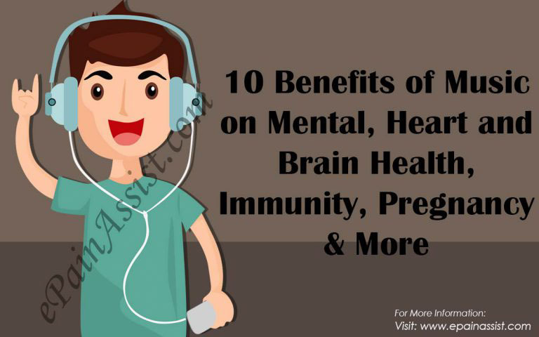 10 Benefits of Music on Mental, Heart and Brain Health, Immunity, Pregnancy & More