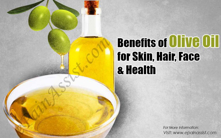 Benefits of Olive Oil for Skin, Hair, Face & Health