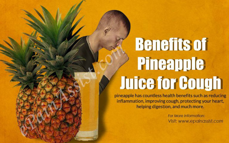 Benefits of Pineapple Juice for Cough