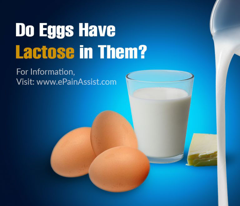 Do Eggs Have Lactose In Them?