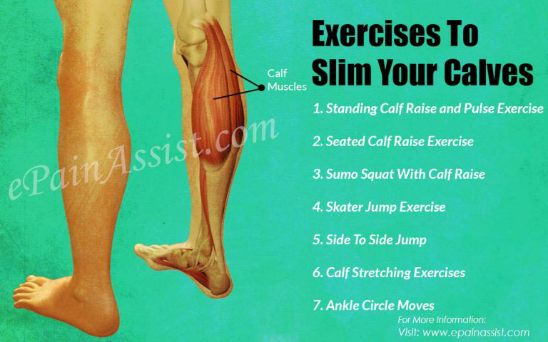 Exercises to Slim Your Calves & Do’s and Don’ts to Slim Your Calves