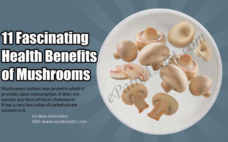 11 Fascinating Health Benefits of Mushrooms