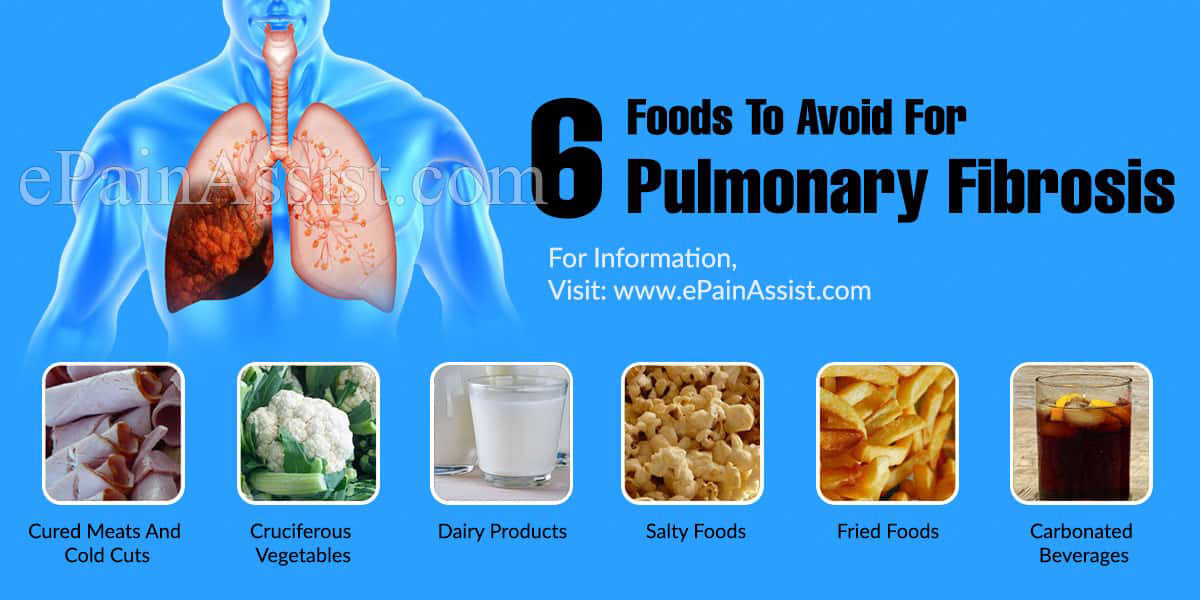 6 Foods To Avoid For Pulmonary Fibrosis