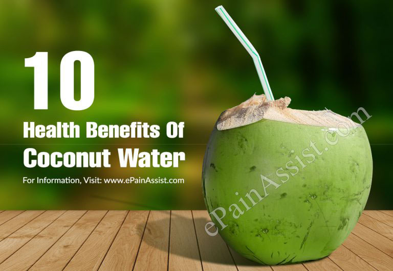 10 Health Benefits Of Coconut Water