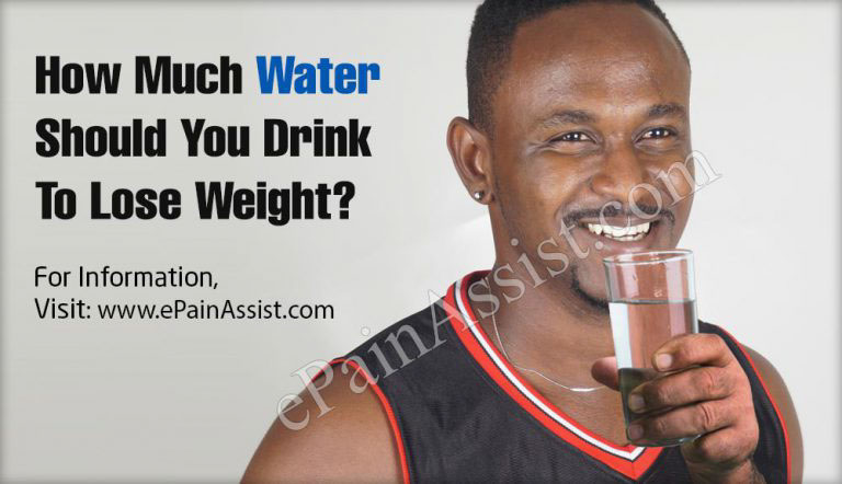 How Much Water Should You Drink To Lose Weight?