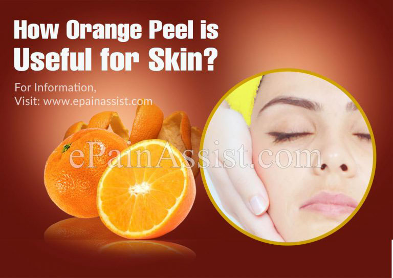 How Orange Peel Is Useful For Skin?