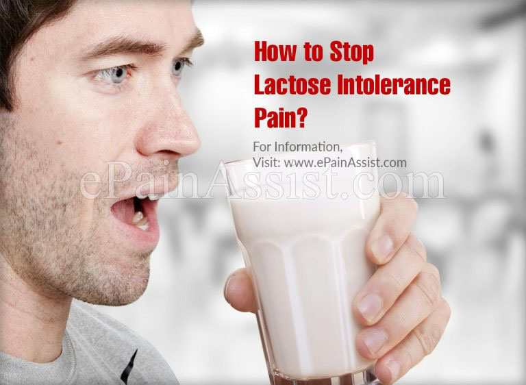 How To Stop Lactose Intolerance Pain?