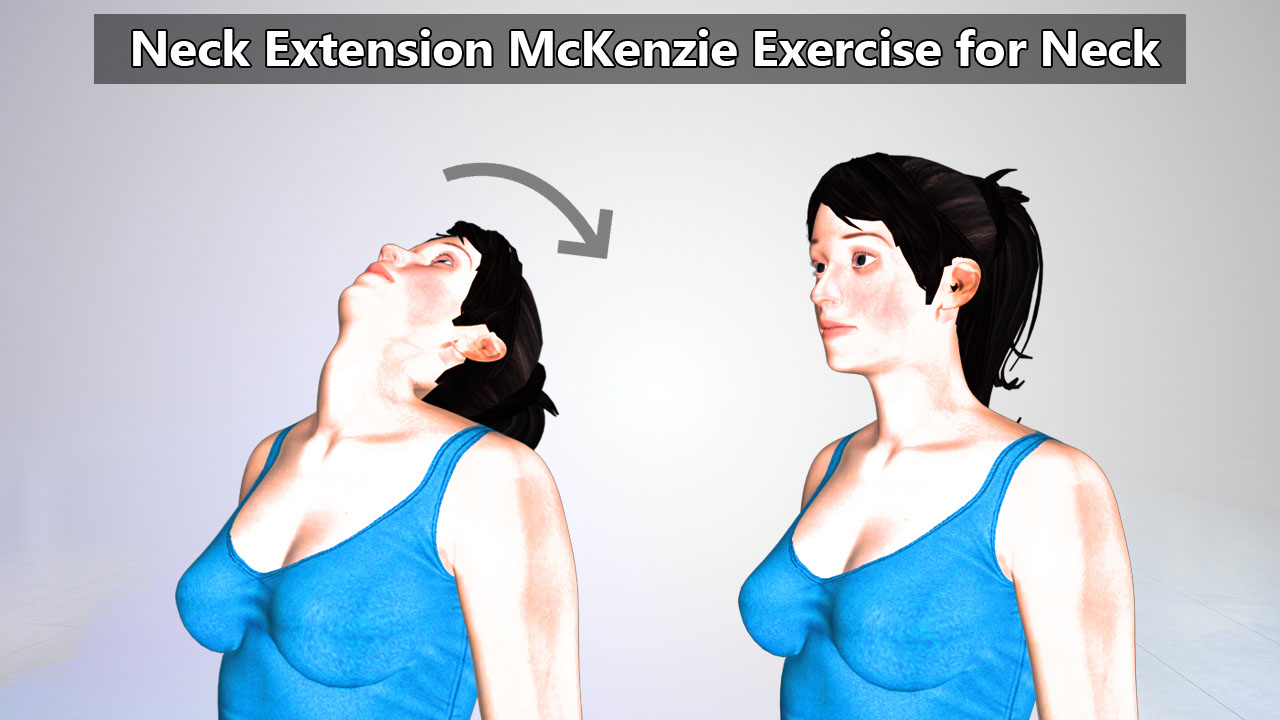 Sitting Neck Extension McKenzie Exercise for Neck