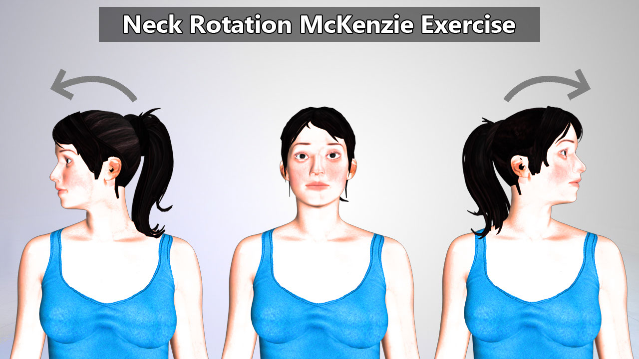 Neck Rotation McKenzie Exercise