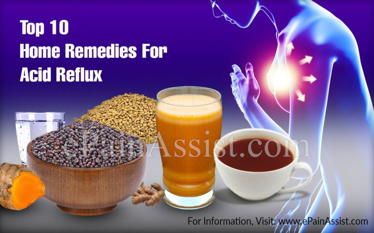 Top 10 Home Remedies For Acid Reflux