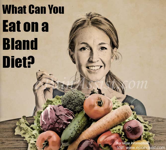 What Can You Eat on a Bland Diet?