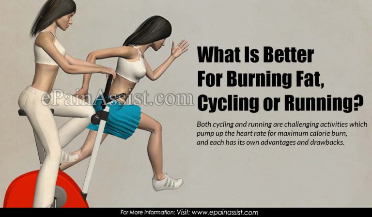 What Is Better For Burning Fat,  Cycling or Running?