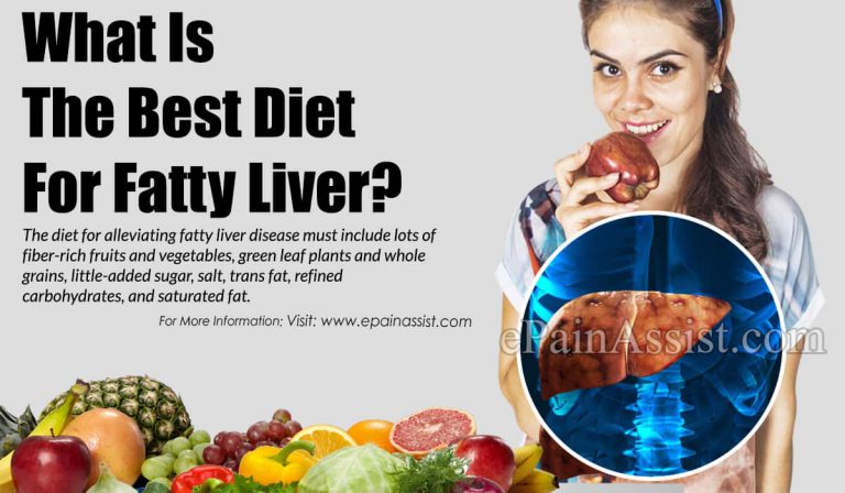 What Is The Best Diet For Fatty Liver?