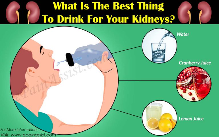What Is The Best Thing To Drink For Your Kidneys?