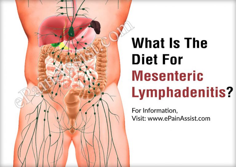 What Is The Diet For Mesenteric Lymphadenitis?