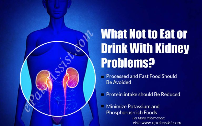 What Not to Eat or Drink With Kidney Problems?