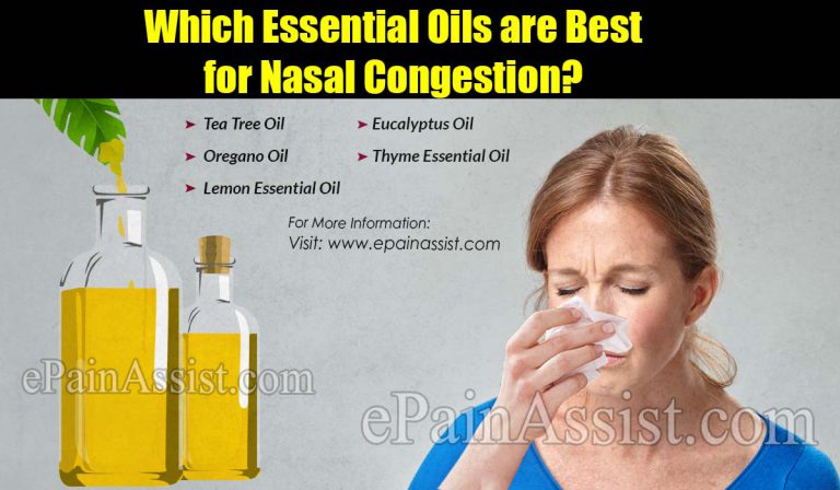 Which Essential Oils are Best for Nasal Congestion?