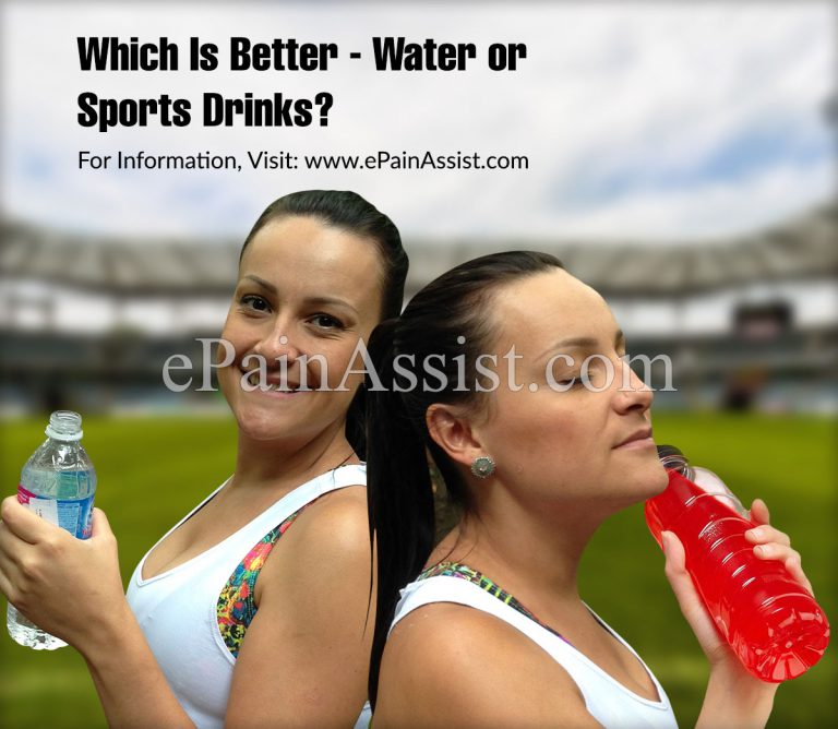 Which Is Better – Water or Sports Drinks?