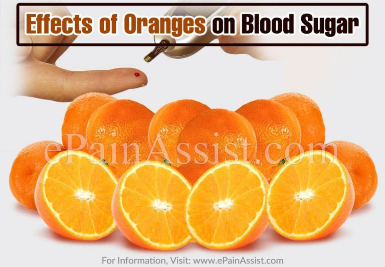 Effects of Oranges on Blood Sugar