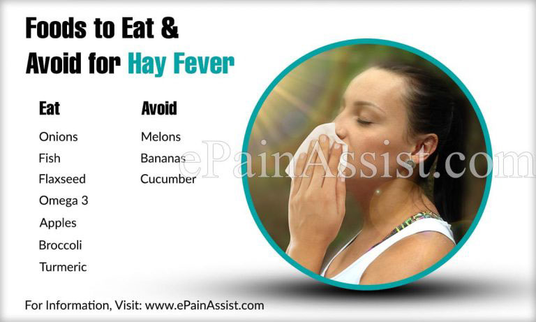 Foods to Eat & Avoid for Hay Fever