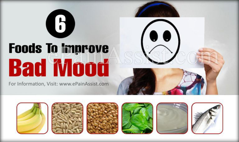 6 Foods To Improve Bad Mood