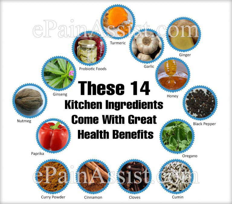 These 14 Kitchen Ingredients Come With Great Health Benefits