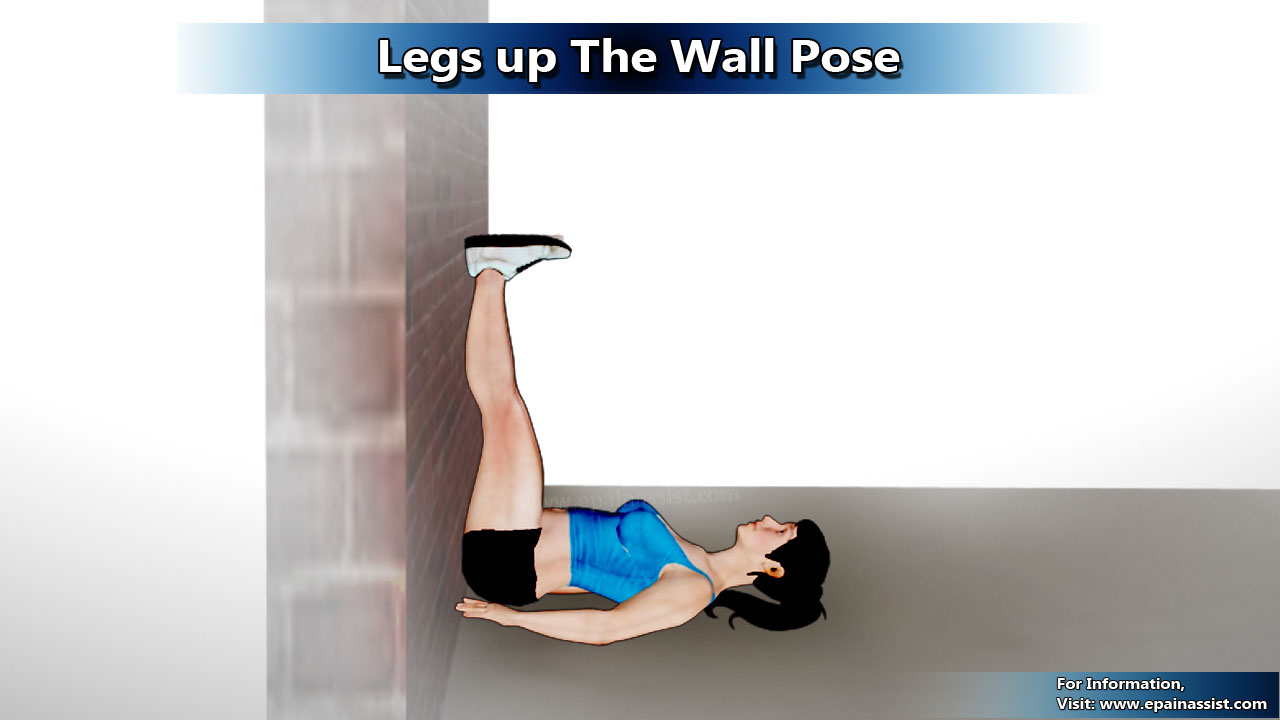 Legs Up the Wall Pose or Viparita Karani