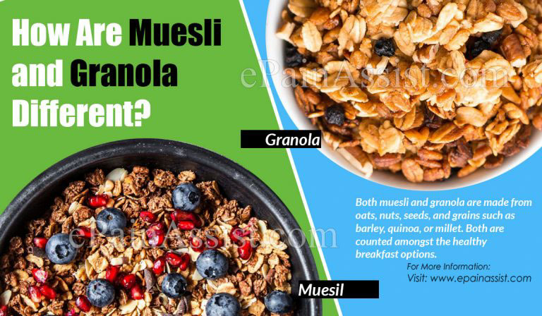 How Are Muesli and Granola Different?