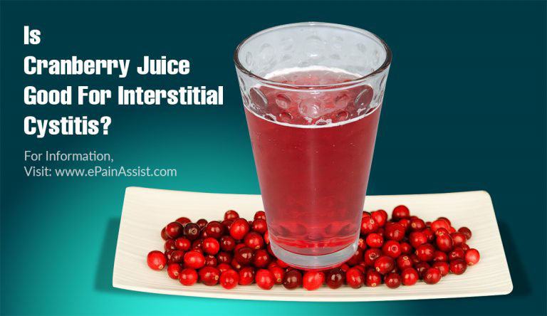 Is Cranberry Juice Good For Interstitial Cystitis & What About Bananas & Hummus?
