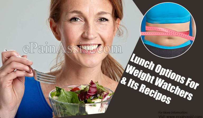 Lunch Options For Weight Watchers & Its Recipes