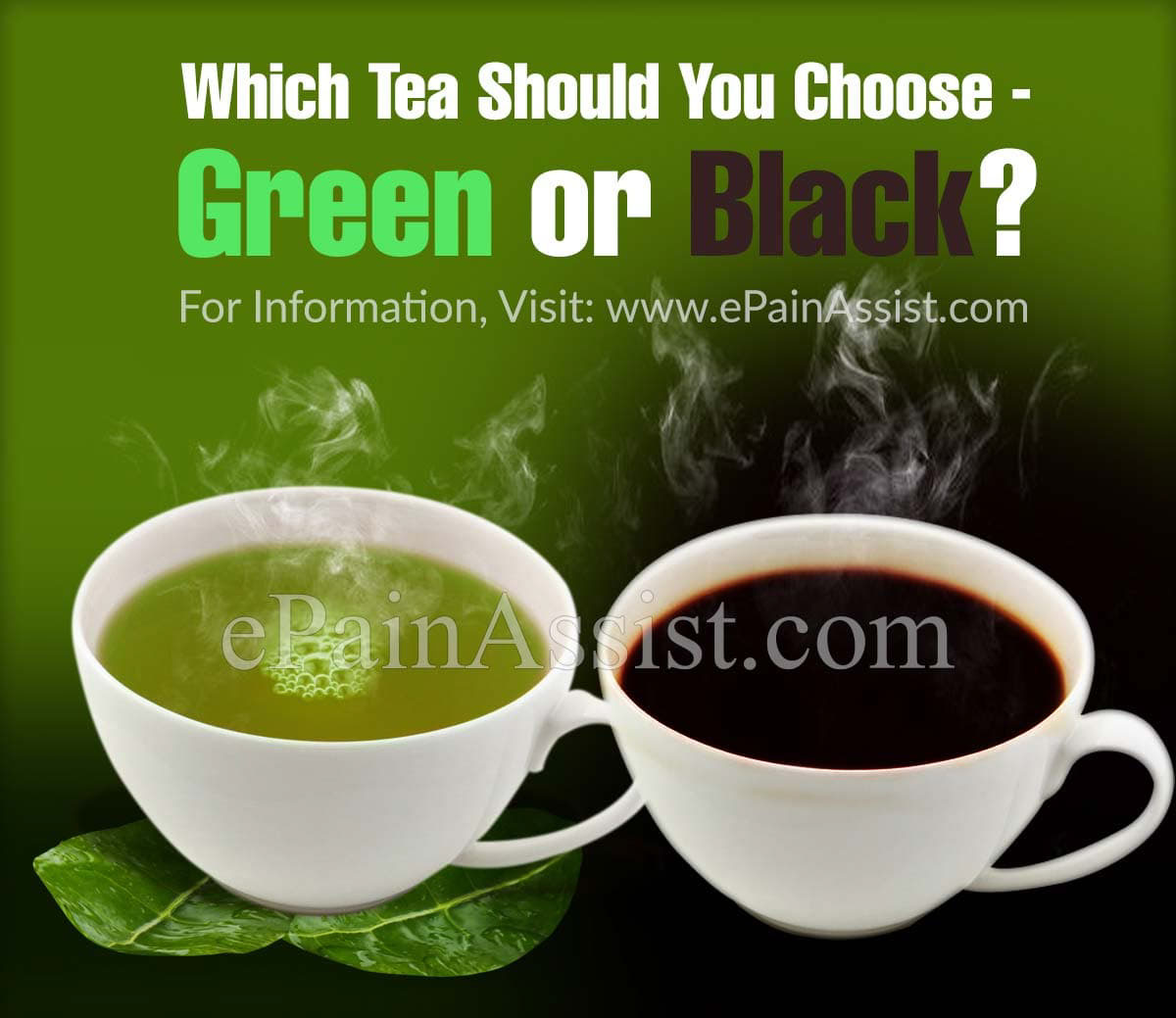 So Which Tea Should You Choose - Green or Black?