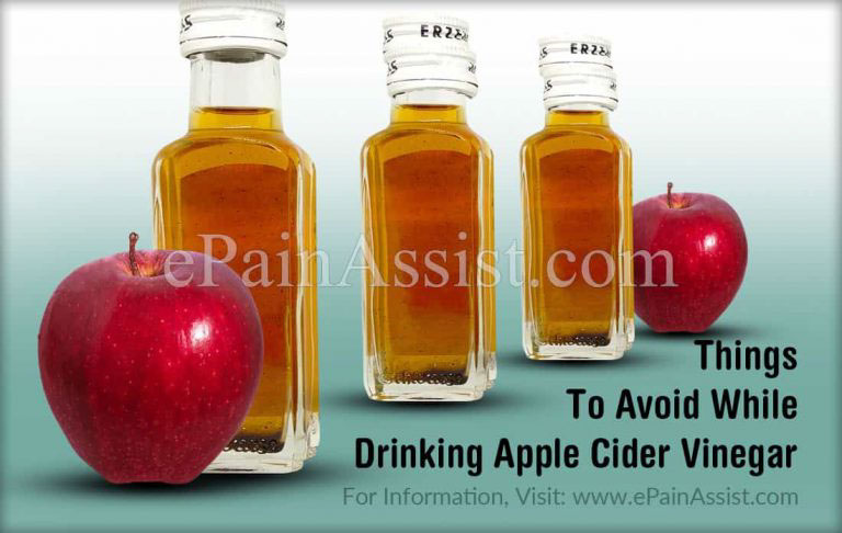 7 Things To Avoid While Drinking Apple Cider Vinegar