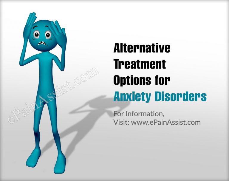 Alternative Treatment Options for Anxiety Disorders