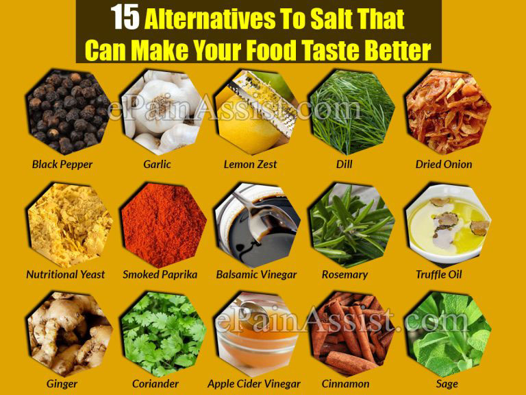 15 Alternatives To Salt That Can Make Your Food Taste Better