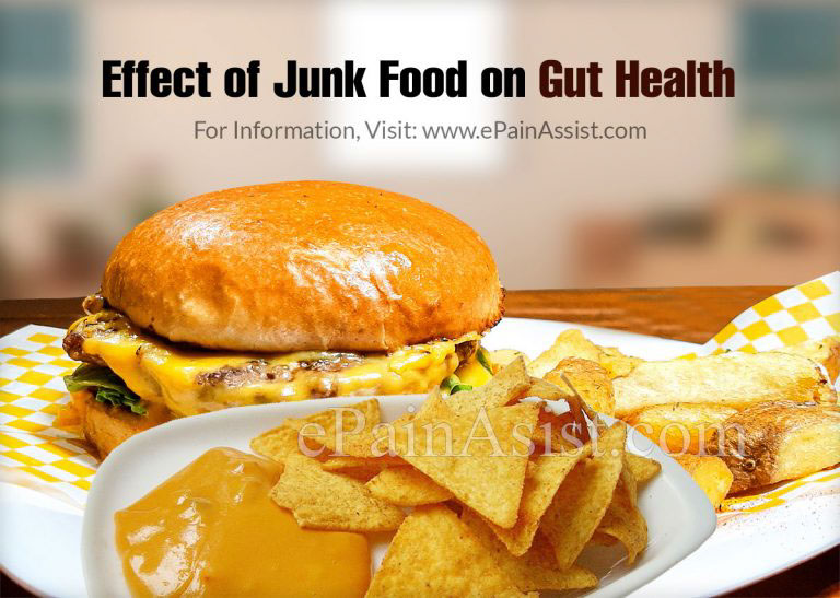 Effect of Junk Food on Gut Health