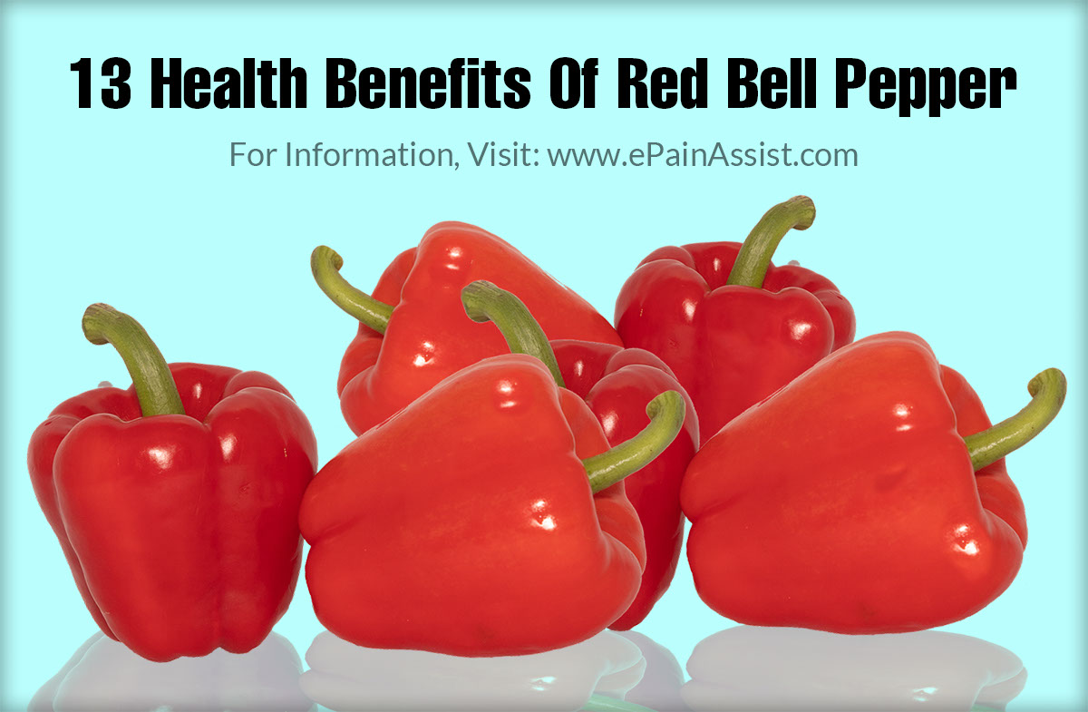 Nutritional Facts And 13 Health Benefits Of Red Bell Pepper