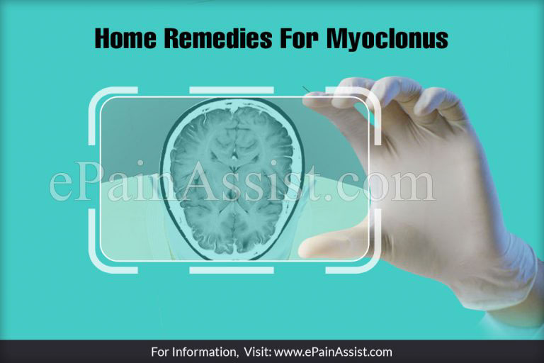 Home Remedies For Myoclonus