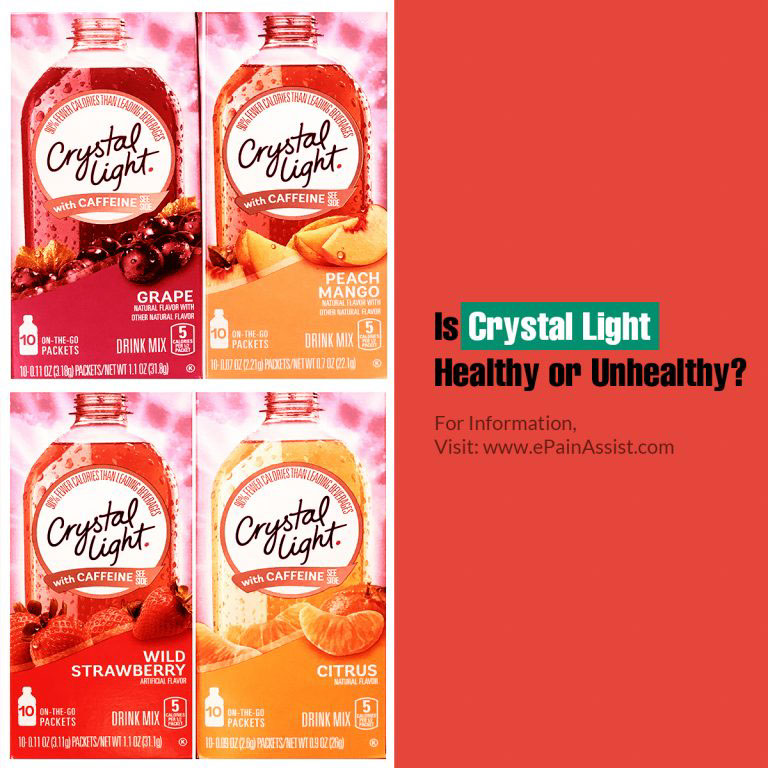Is Crystal Light Healthy or Unhealthy?