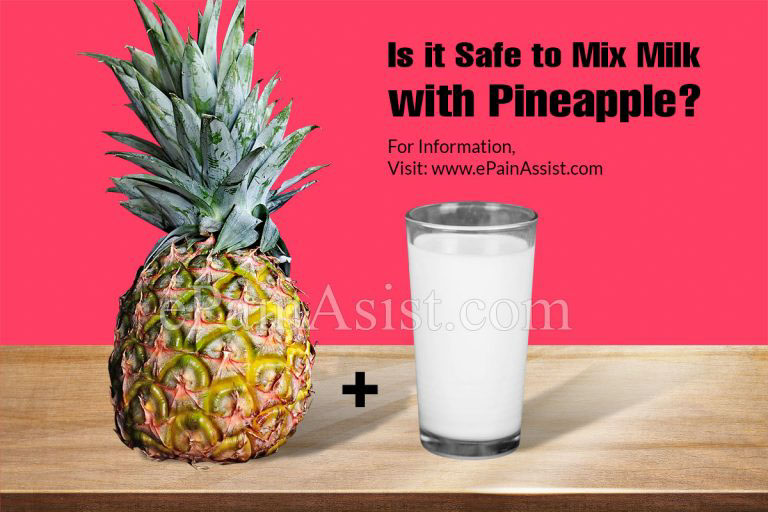 Is it Safe to Mix Milk with Pineapple?