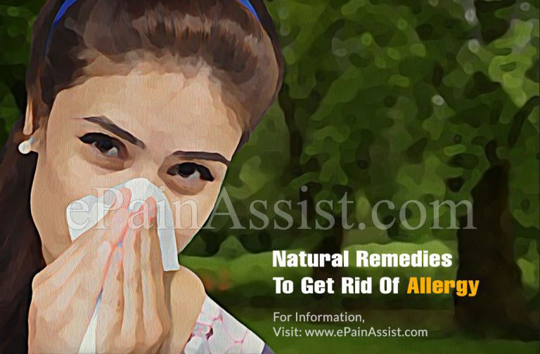 Natural Remedies To Get Rid Of Allergy