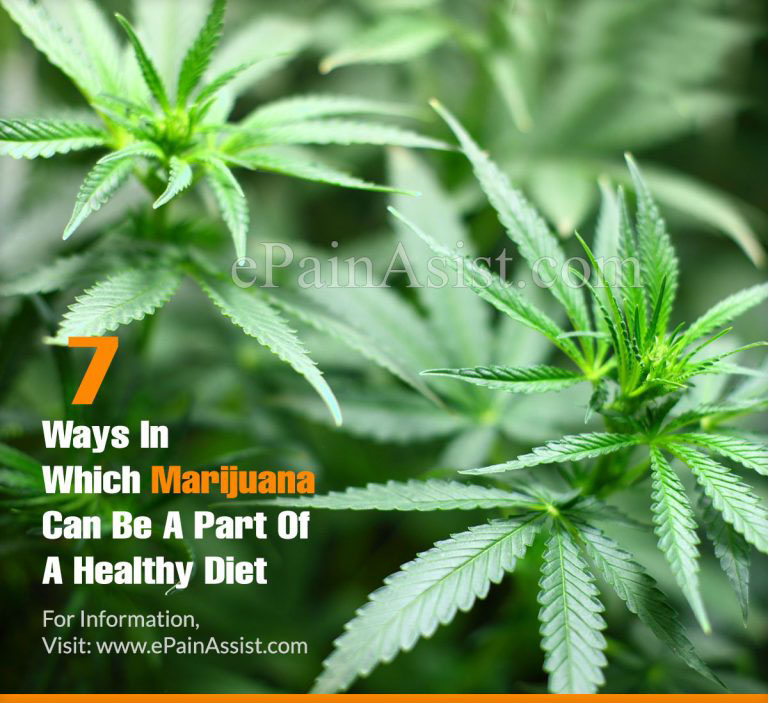 7 Ways In Which Marijuana Can Be A Part Of A Healthy Diet