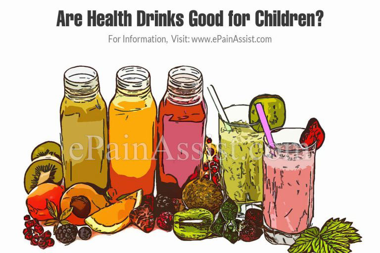 Are Health Drinks Good for Children?
